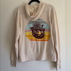 NWT Disney Smokey the Bear Hoodie